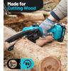 imageTietoc Mini Chainsaw Cordless 6 Inch Gardener Friendly Deals 2024 Prime Gift Day Today